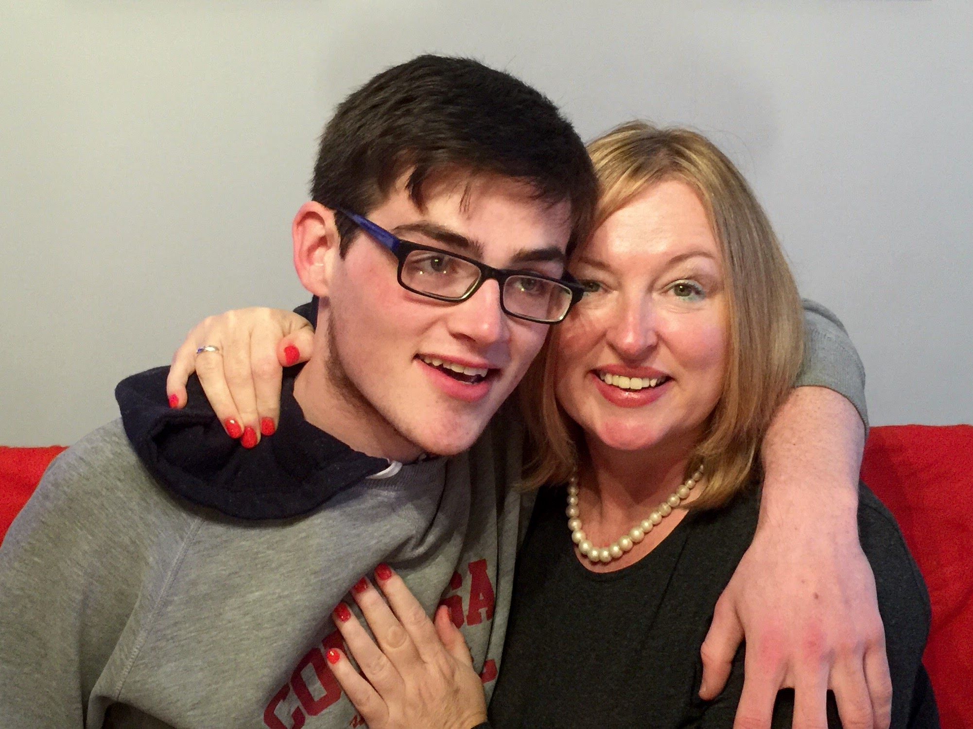 A favourite photo of us together